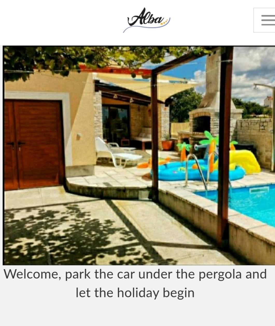 Luxury Apartment Alba With Pool Kanfanar Buitenkant foto